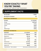Calcium Supplements with Vitamin D3 & K2