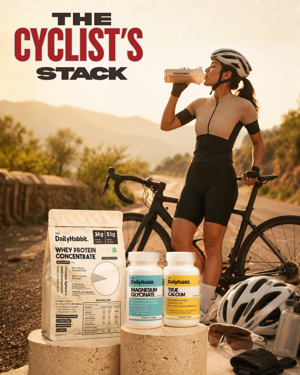 The Cyclist's Stack | Cycling Recovery & Endurance Bundle
