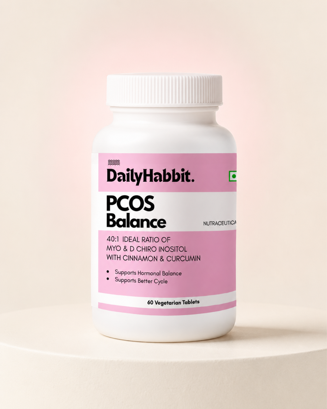 PCOS Supplement with 40:1 Inositol & Botanical Blend