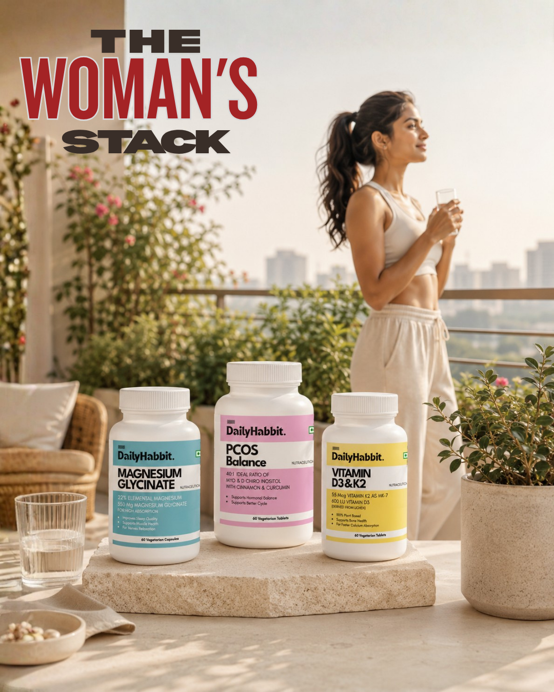 The Women's Stack | Women's Daily Wellness Bundle