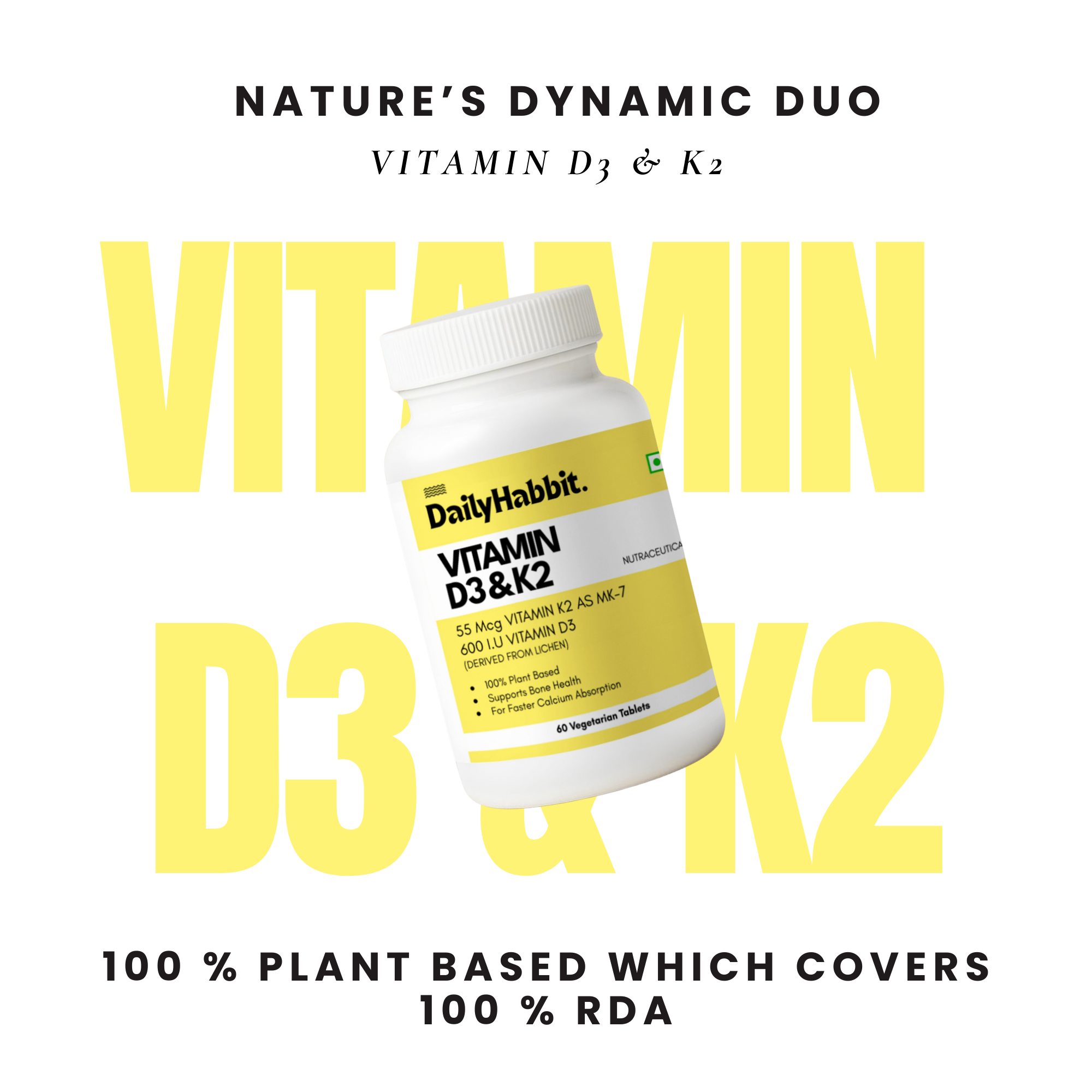 DailyHabbit Vitamin D3K2