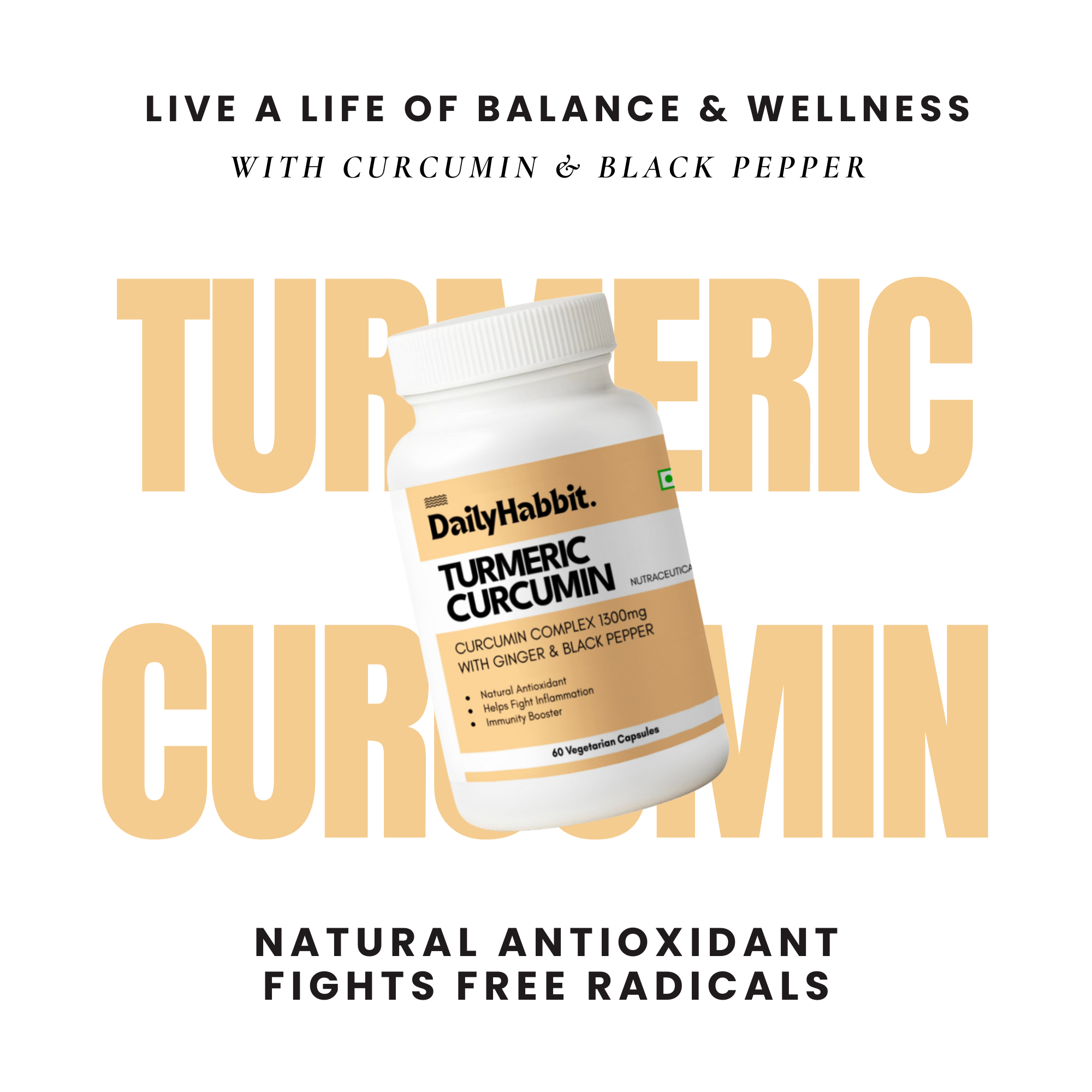 DailyHabbit Turmeric Curcumin