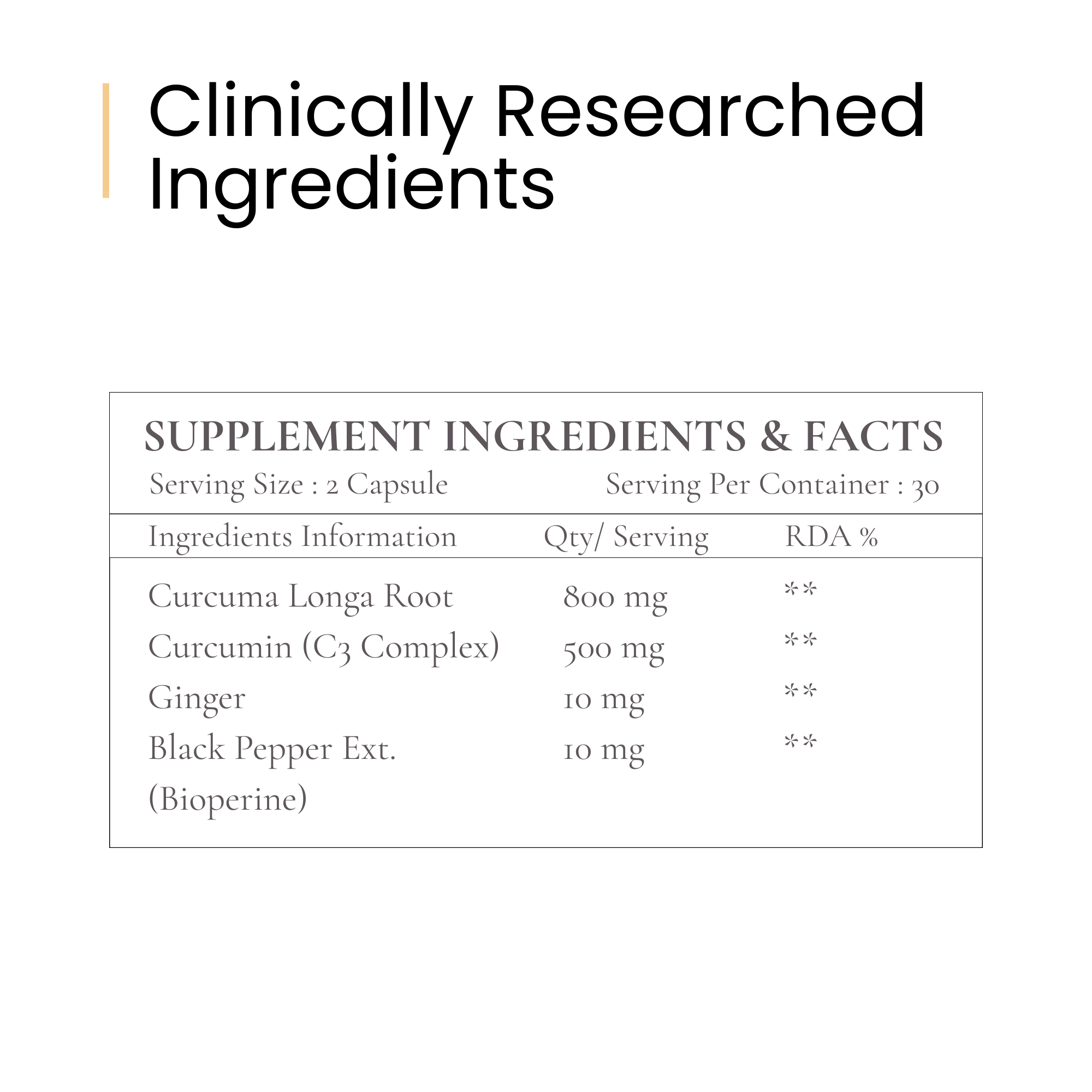 DailyHabbit Turmeric Curcumin