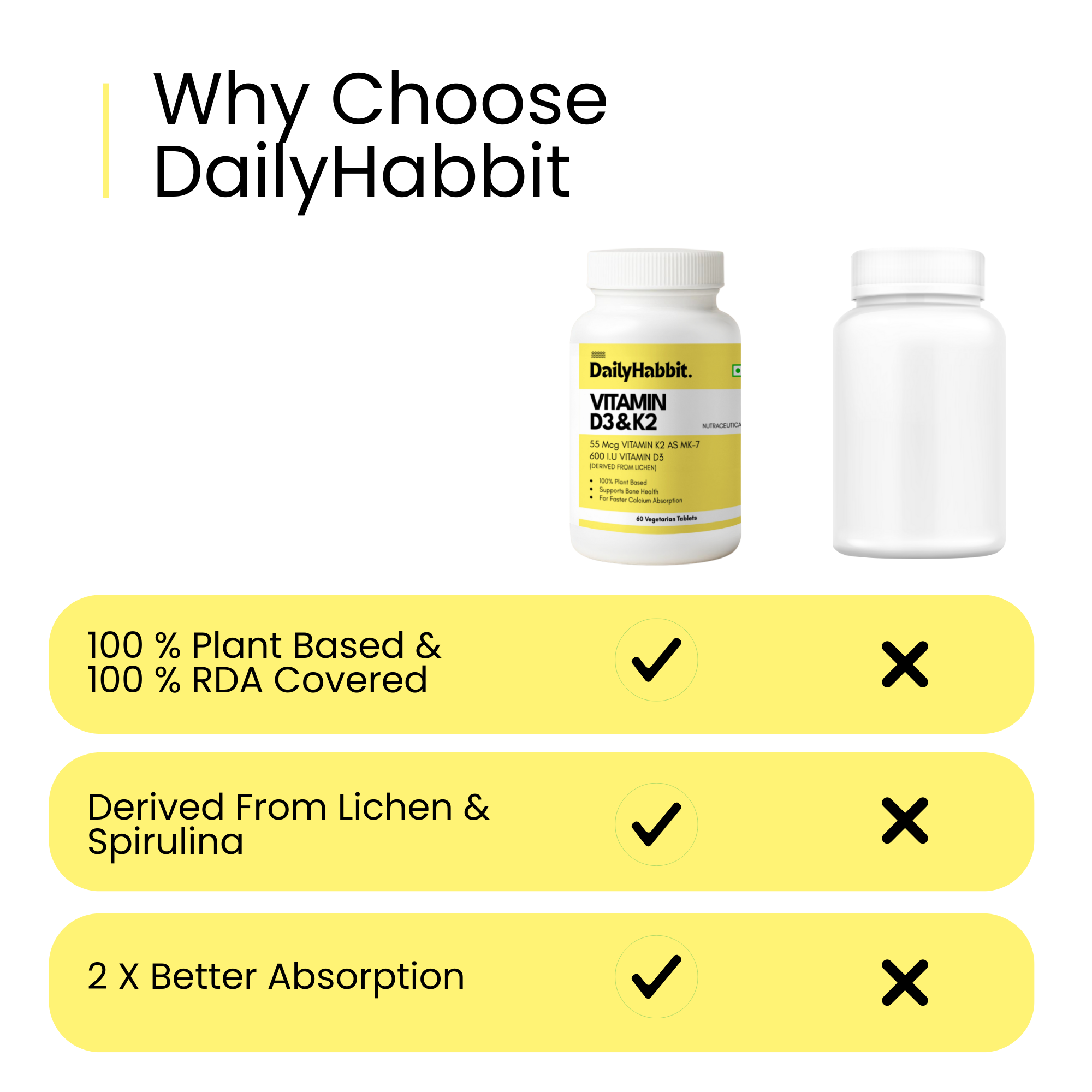DailyHabbit Vitamin D3K2