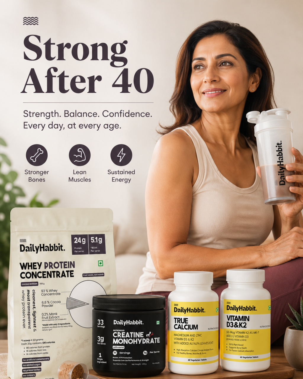 Strong After 40 | Menopause & Perimenopause Wellness Supplements