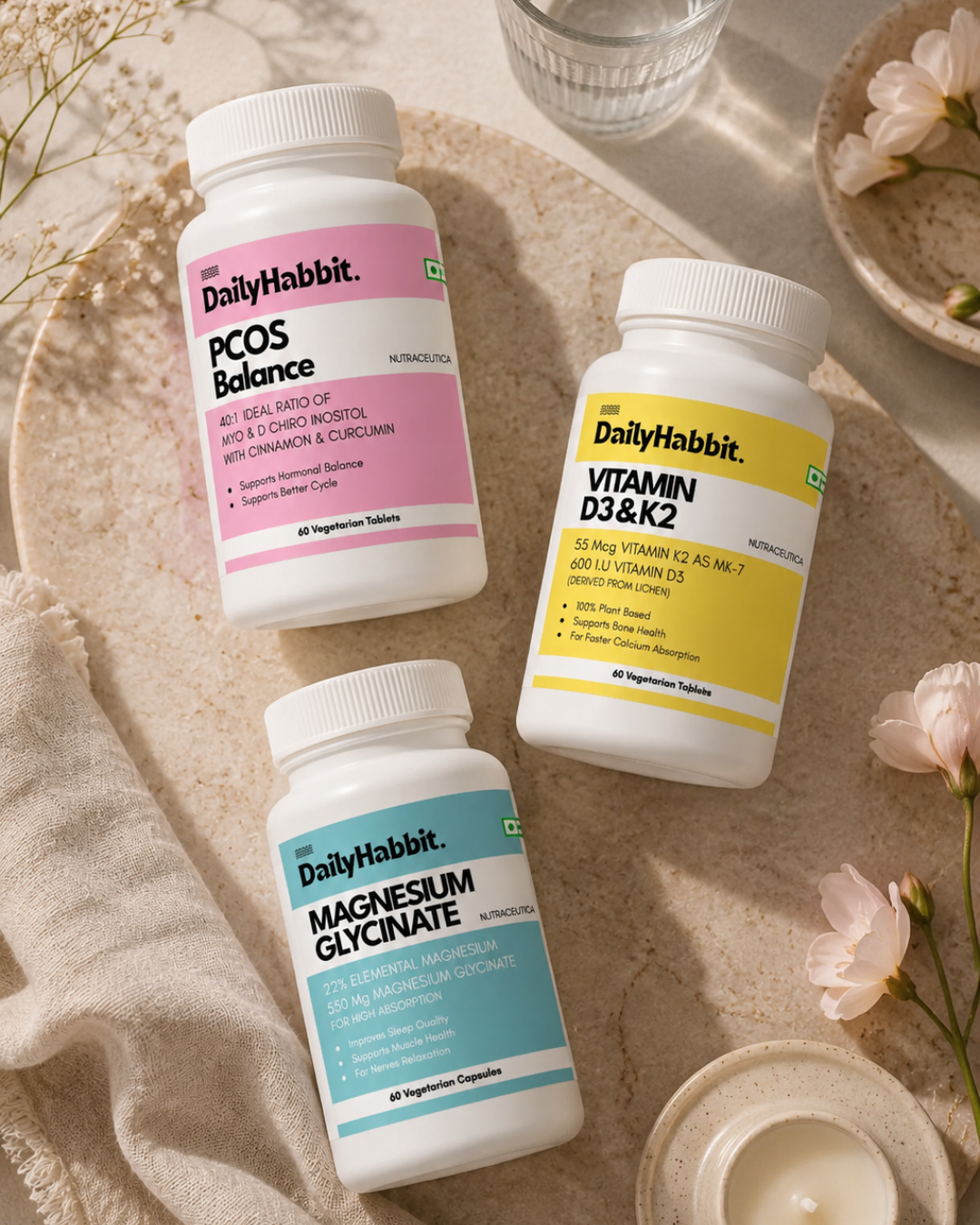 The PCOS Edit | PCOS Wellness Supplements Bundle