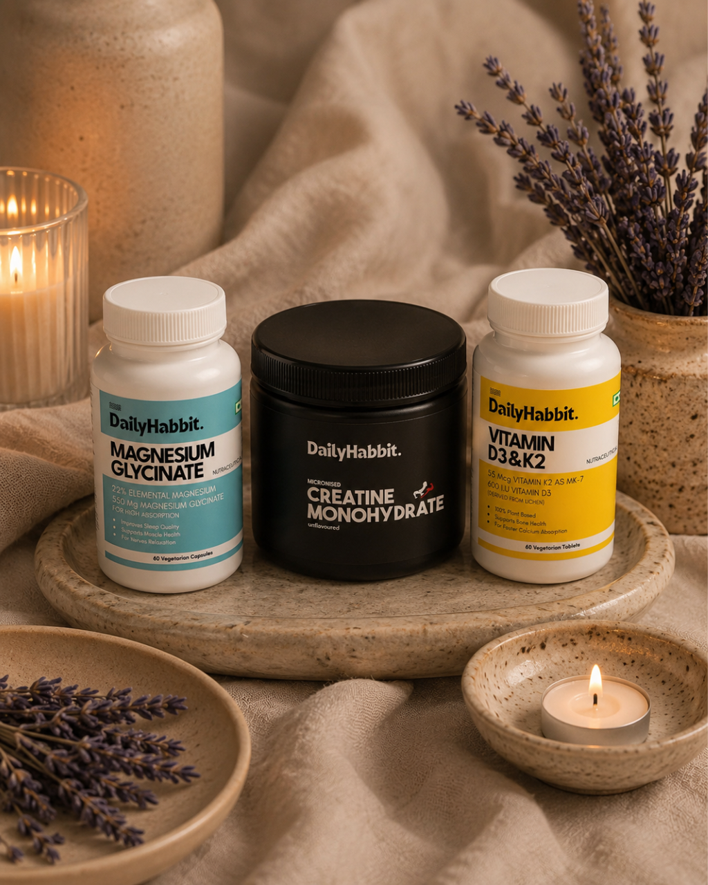 Calm & Sleep | Sound Sleep Supplements Bundle