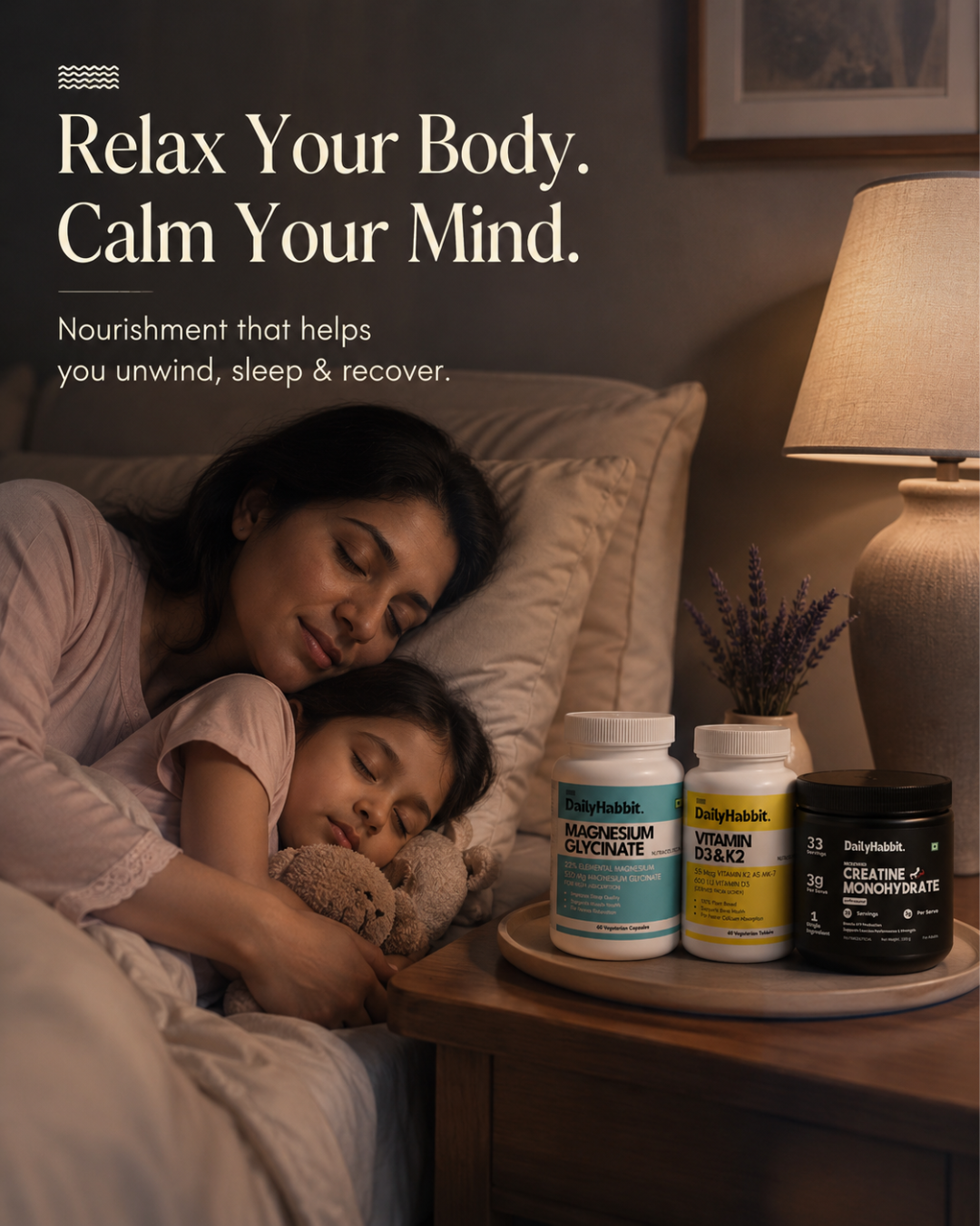 Calm & Sleep | Sound Sleep Supplements Bundle