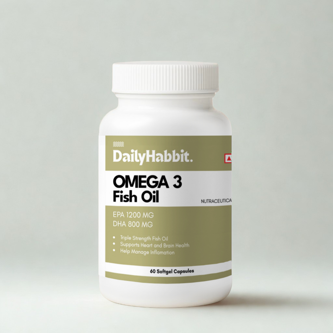 DailyHabbit Omega 3 Fish Oil Triple Strength