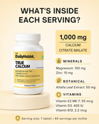 Calcium Supplements with Vitamin D3 & K2