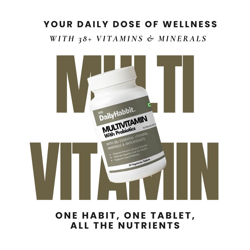 DailyHabbit Multivitamin With Probiotics