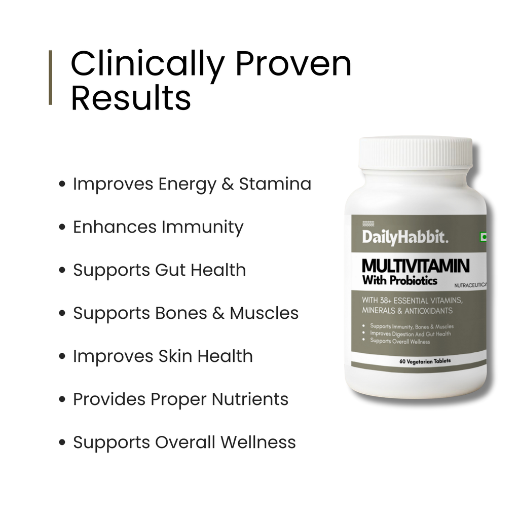 DailyHabbit Multivitamin With Probiotics