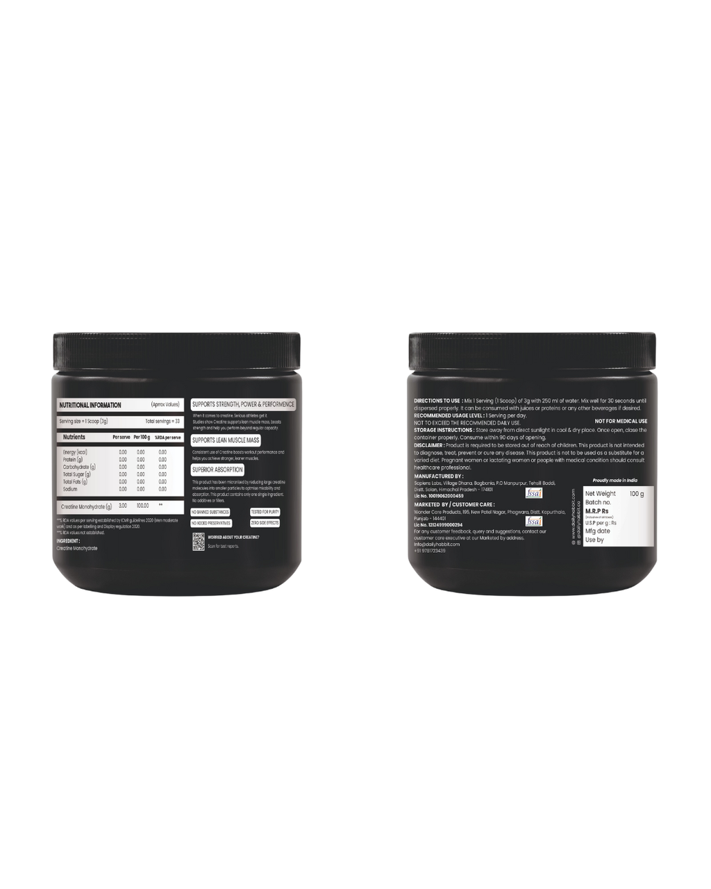 Micronised Creatine Monohydrate