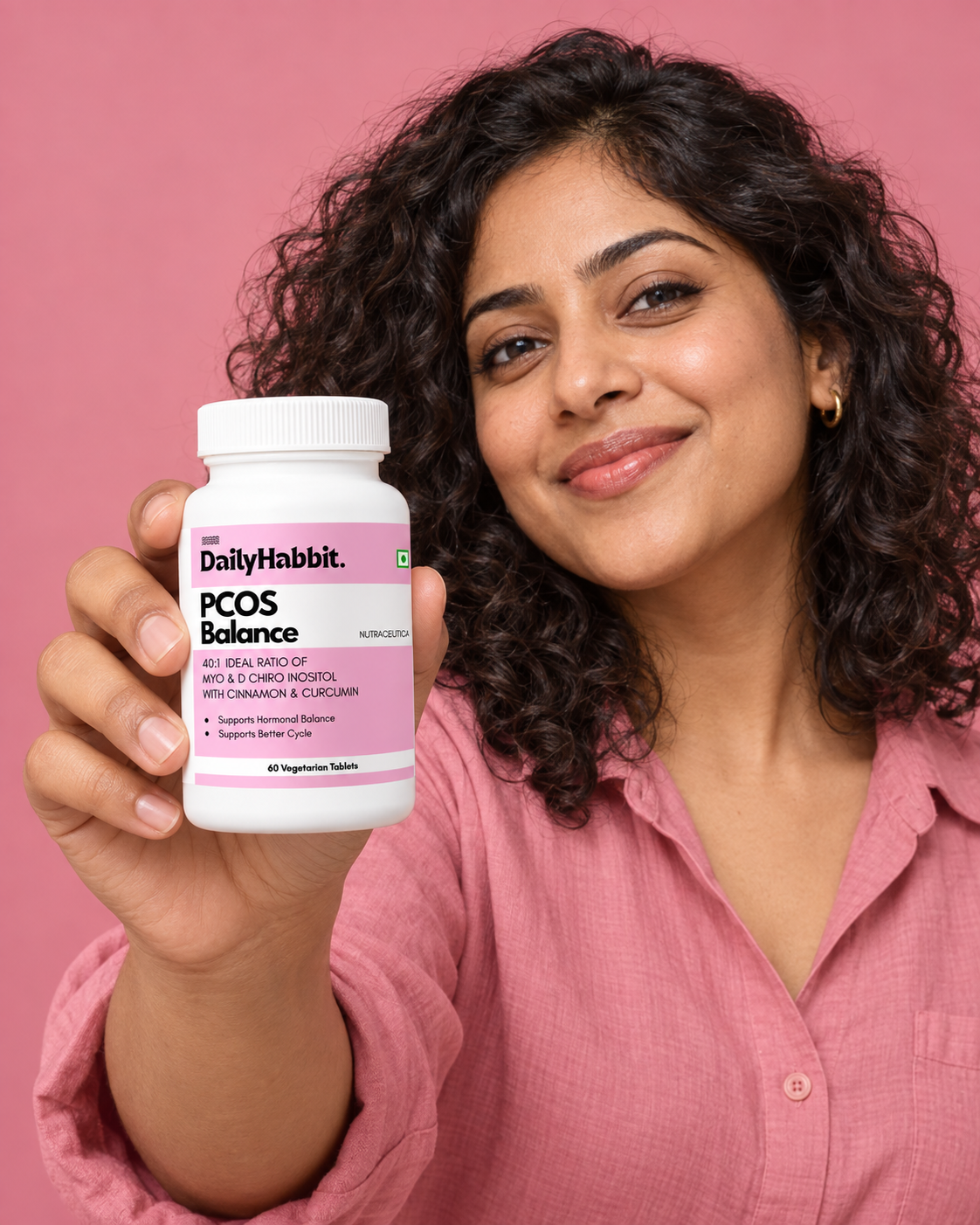 DailyHabbit pcos lifestyle campaign portrait